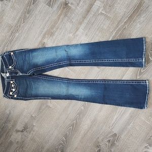 Authentic True Religion Jean's with White Stiches Size 24